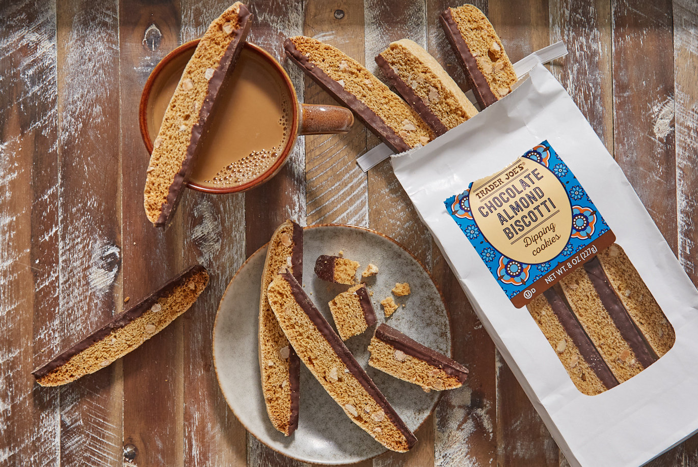 Chocolate Almond Biscotti | Trader Joes