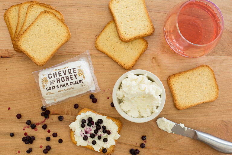 Chevre with Honey