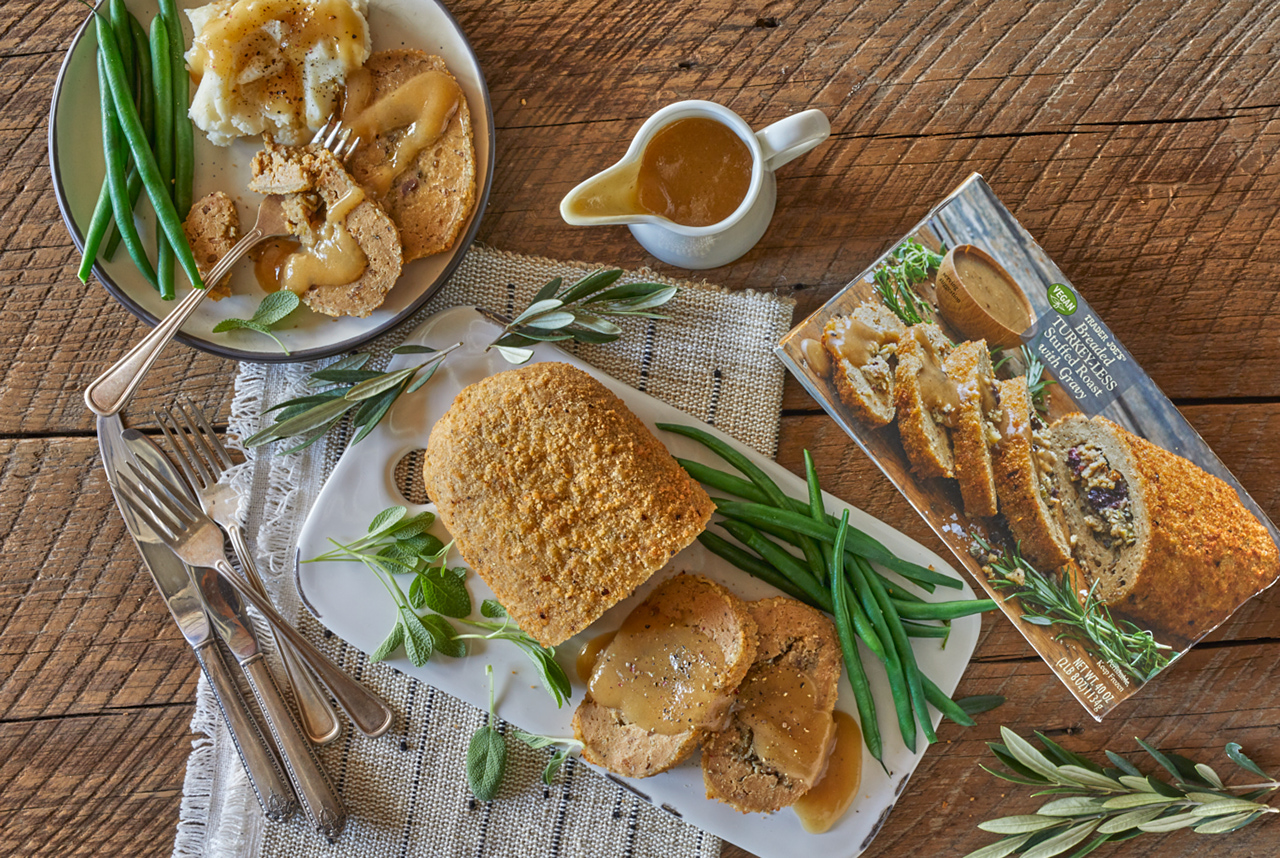 Whole Foods Has Vegan Stuffed Turkey Roasts for Thanksgiving