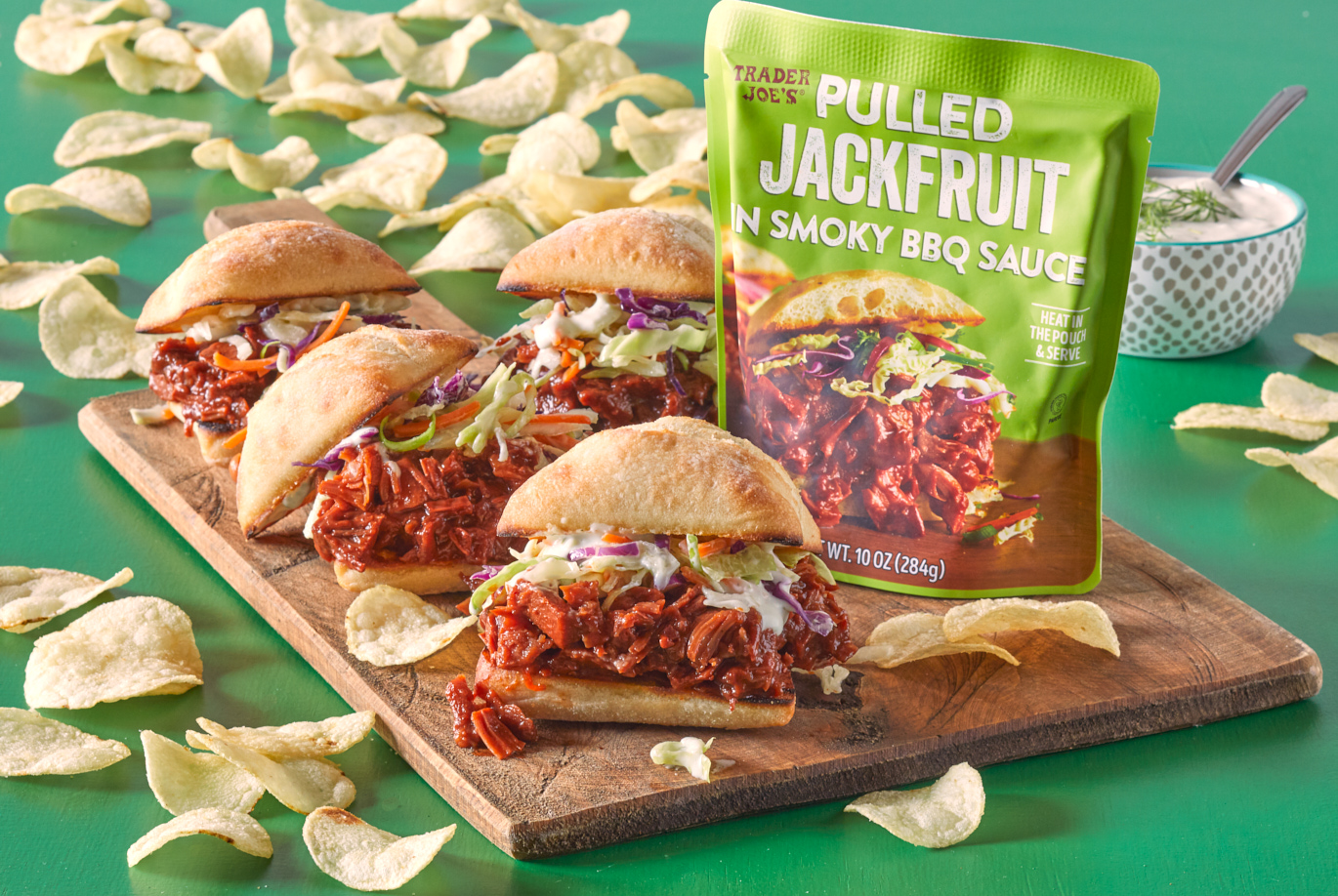 Vegan BBQ Jackfruit Sammies