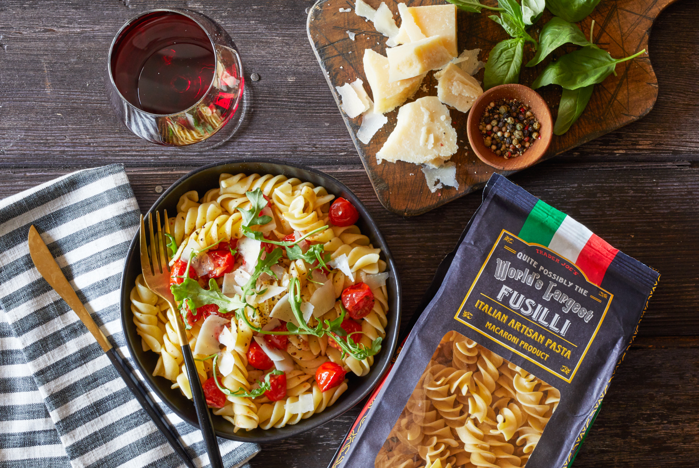 Quite Possibly the World's Largest Fusilli | Trader Joe's