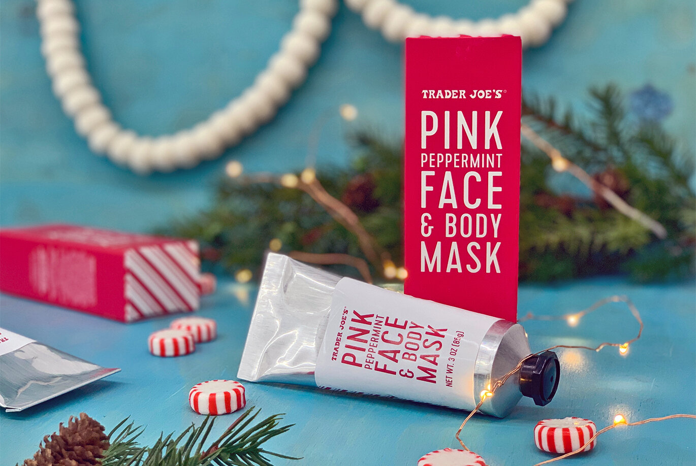 Peppermint face mask