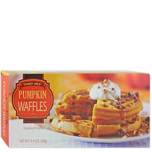 Got a new toy, knew the PERFECT way to try it out. Pumpkin stuffed waffles.  : r/traderjoes