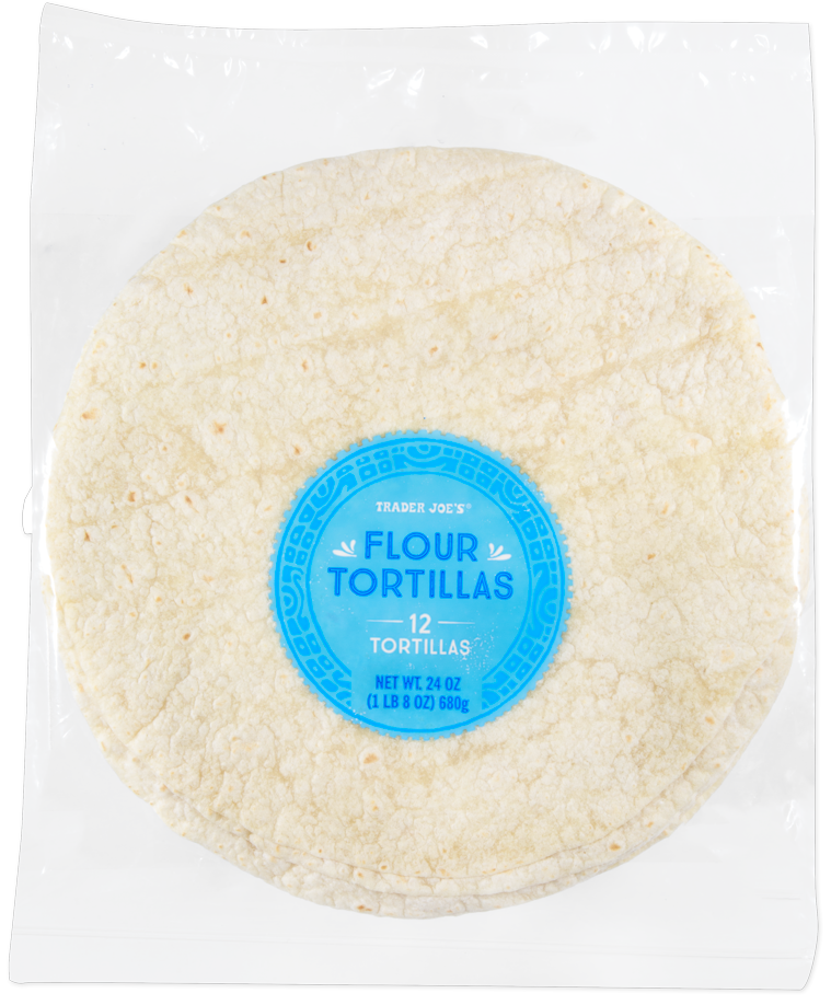 Trader Joe's Flour Tortillas- Vendor ID 00607