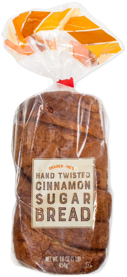 Hand Twisted Cinnamon Sugar Bread