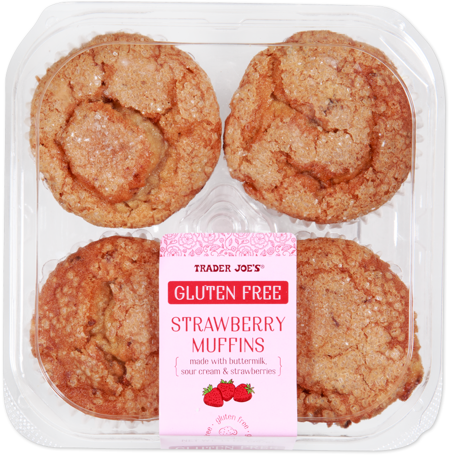 Trader Joe's Gluten Free Strawberry Muffins