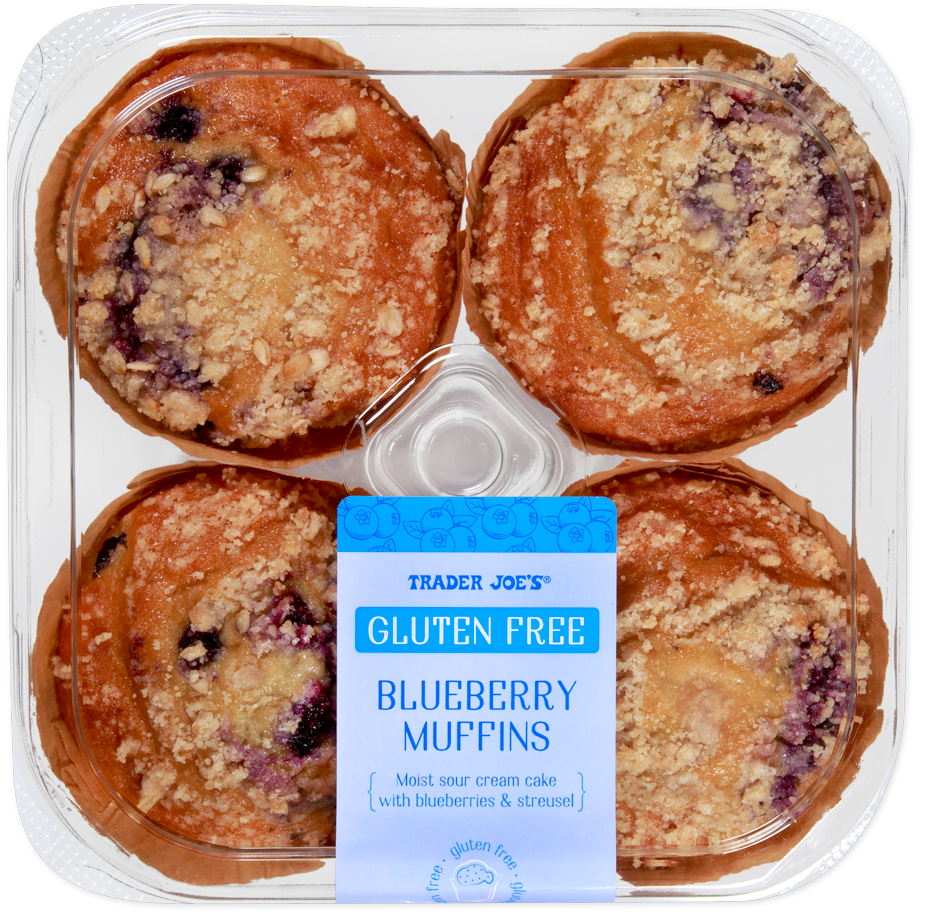 Trader Joe's Gluten Free Blueberry Muffins