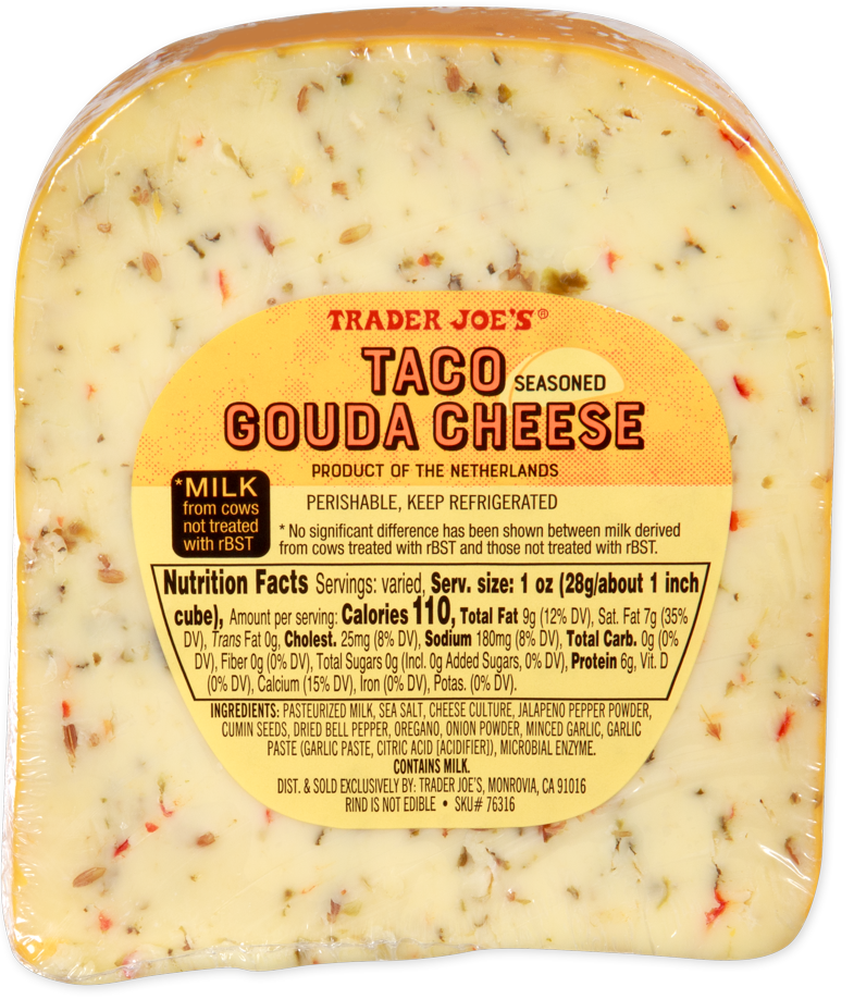 Taco Seasoned Gouda Cheese