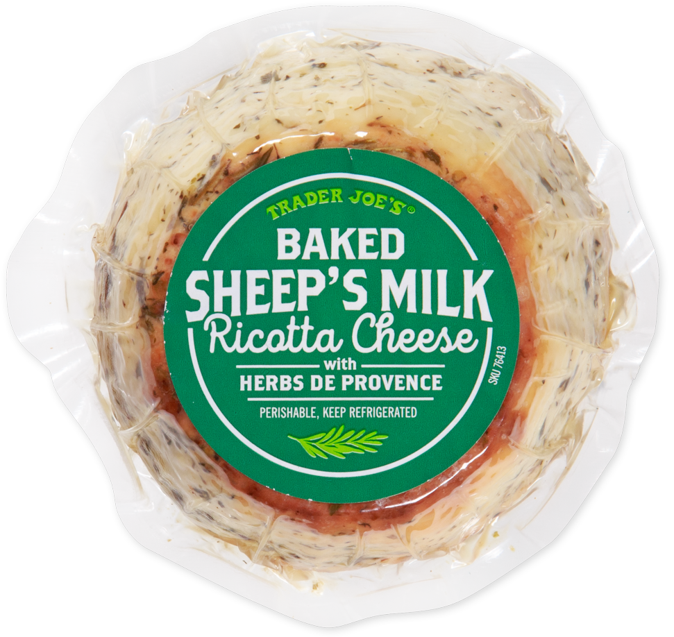 Baked Sheep's Milk Ricotta Cheese