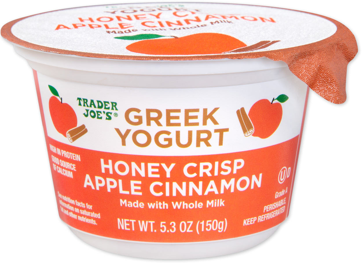 Trader Joe'S Honey Crisp Apple Cinnamon Greek Yogurt | Fig App