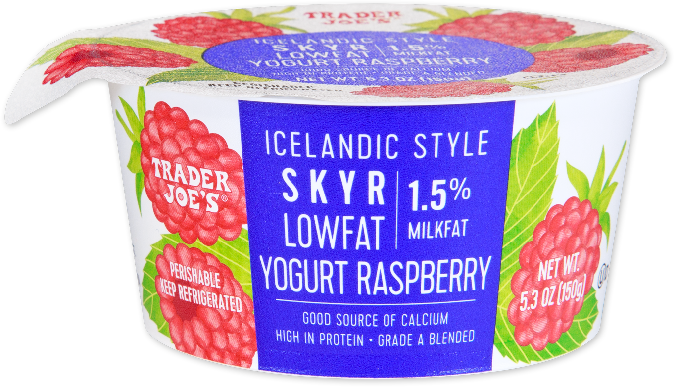 Icelandic Style Skyr Lowfat Raspberry Yogurt