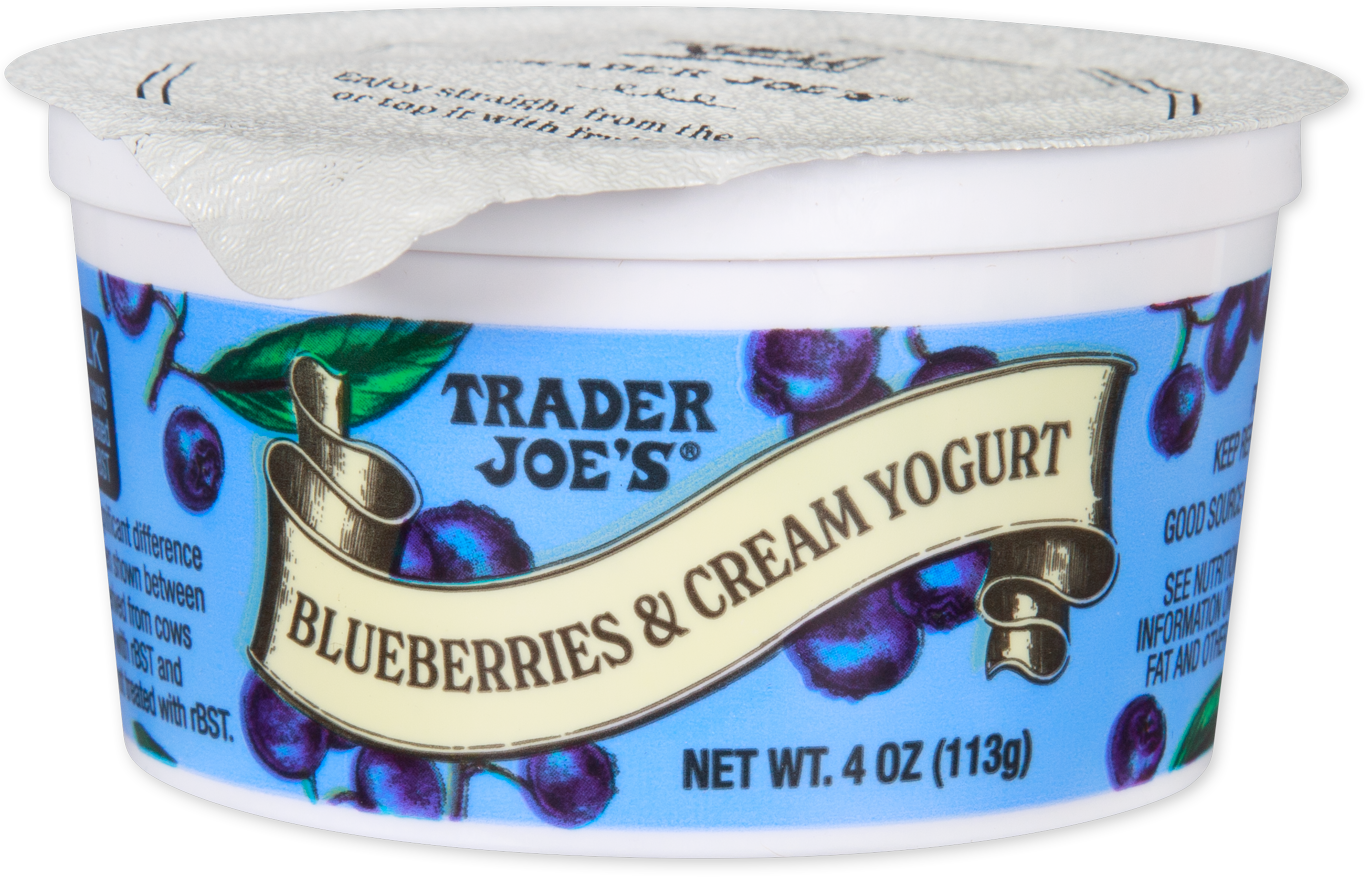 Blueberries & Cream Yogurt