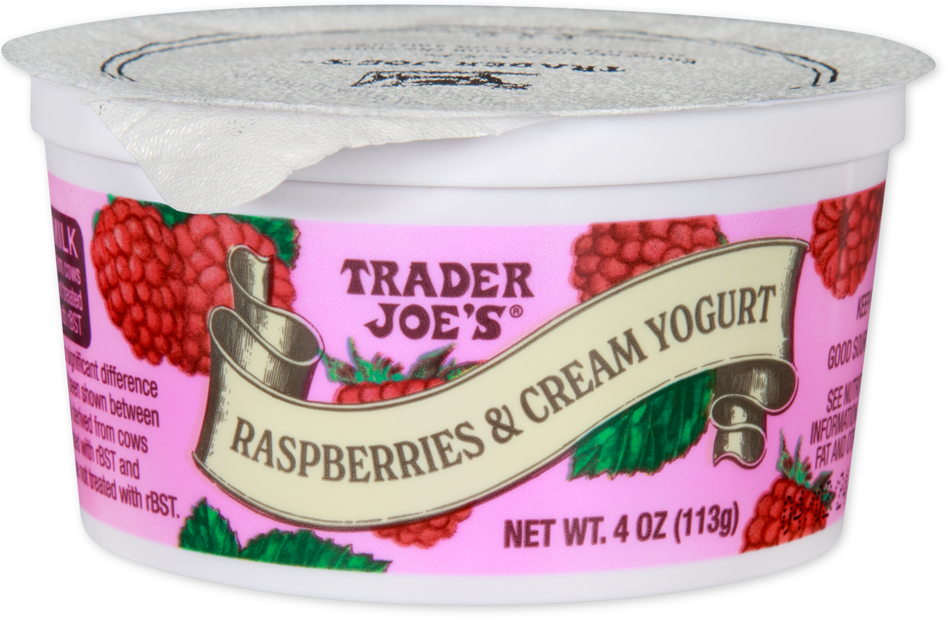 Raspberries & Cream Yogurt