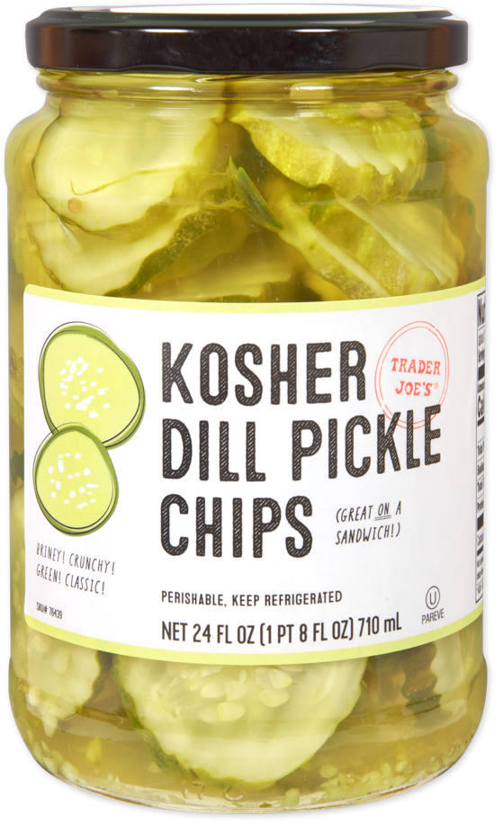 Trader Joe's Kosher Dill Pickle Chips