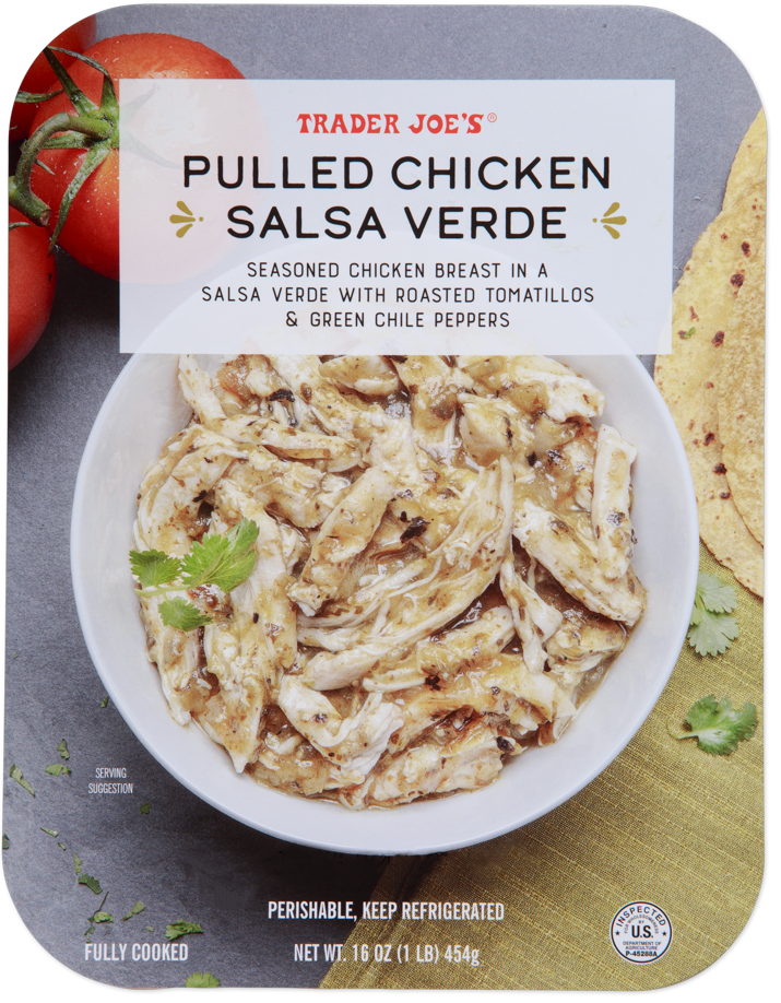 Trader Joe's Pulled Chicken Salsa Verde