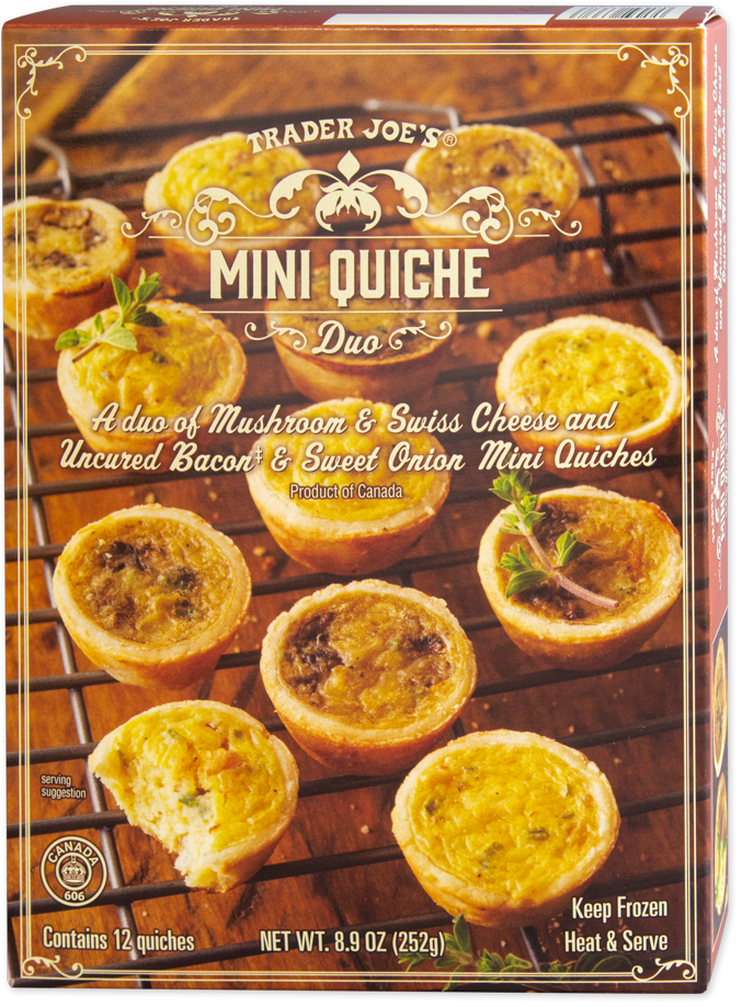 Having the Mini Quiche trio from Whole Foods Market (OFL 1480) 