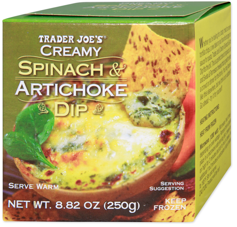 Trader Joe's Creamy Spinach & Artichoke Dip