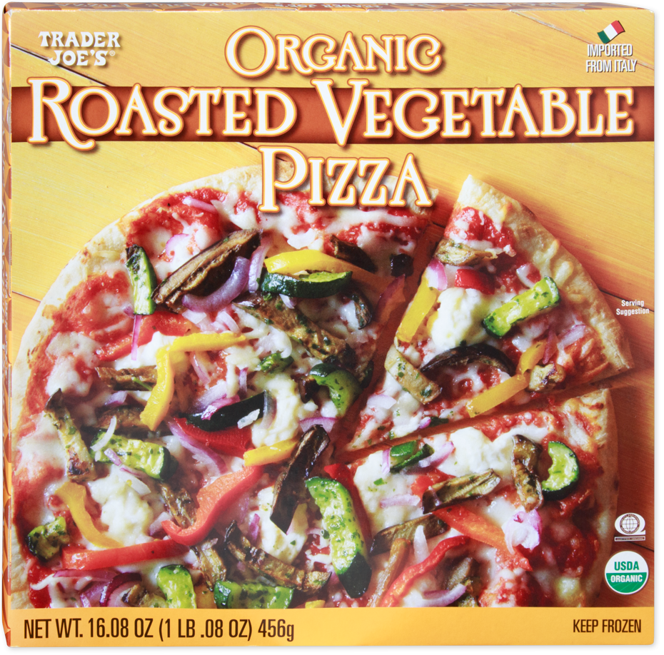 Organic Roasted Vegetable Pizza