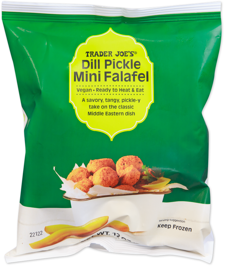 Trader Joe's Dill Pickle Mini Falafel