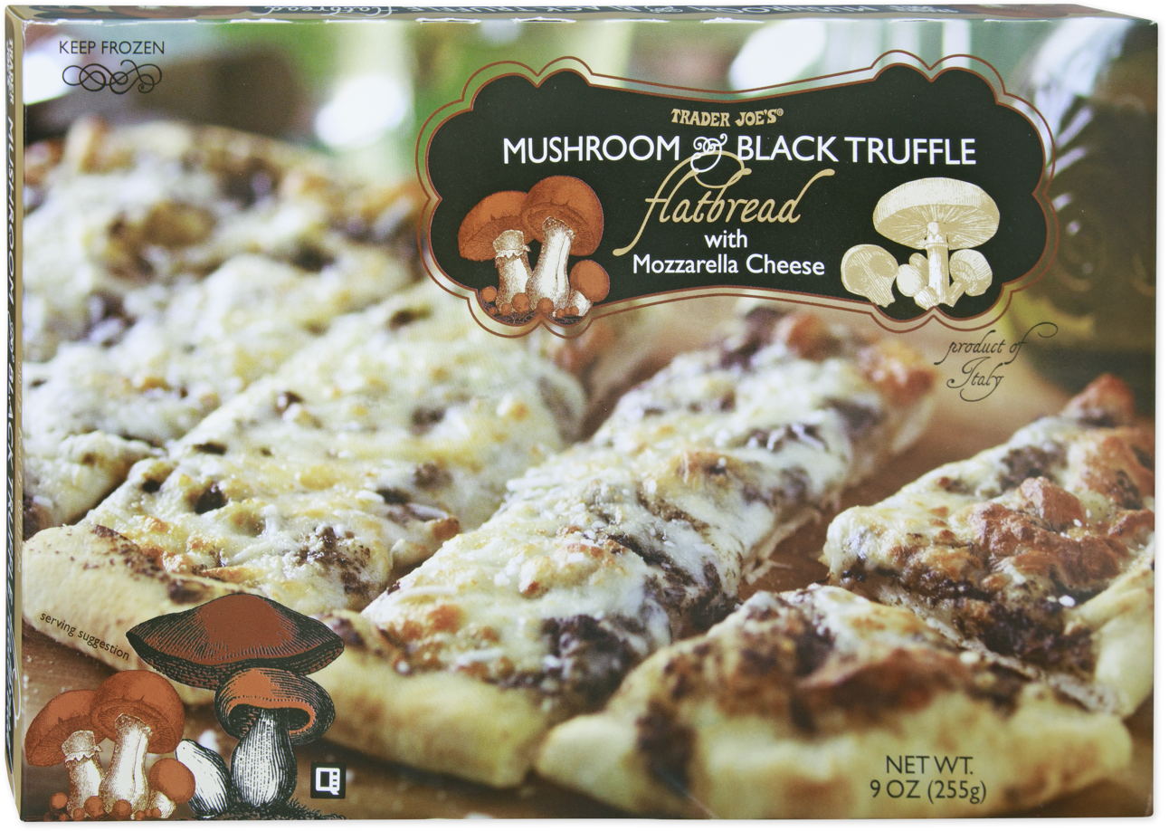 Trader Joe's Mushroom & Black Truffle Flatbread