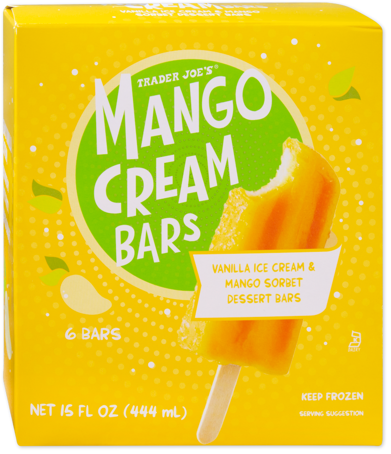 Trader Joe's Mango Cream Bars