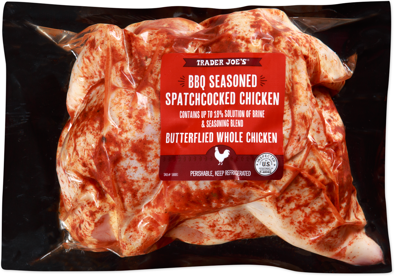 BBQ Seasoned Spatchcocked Chicken