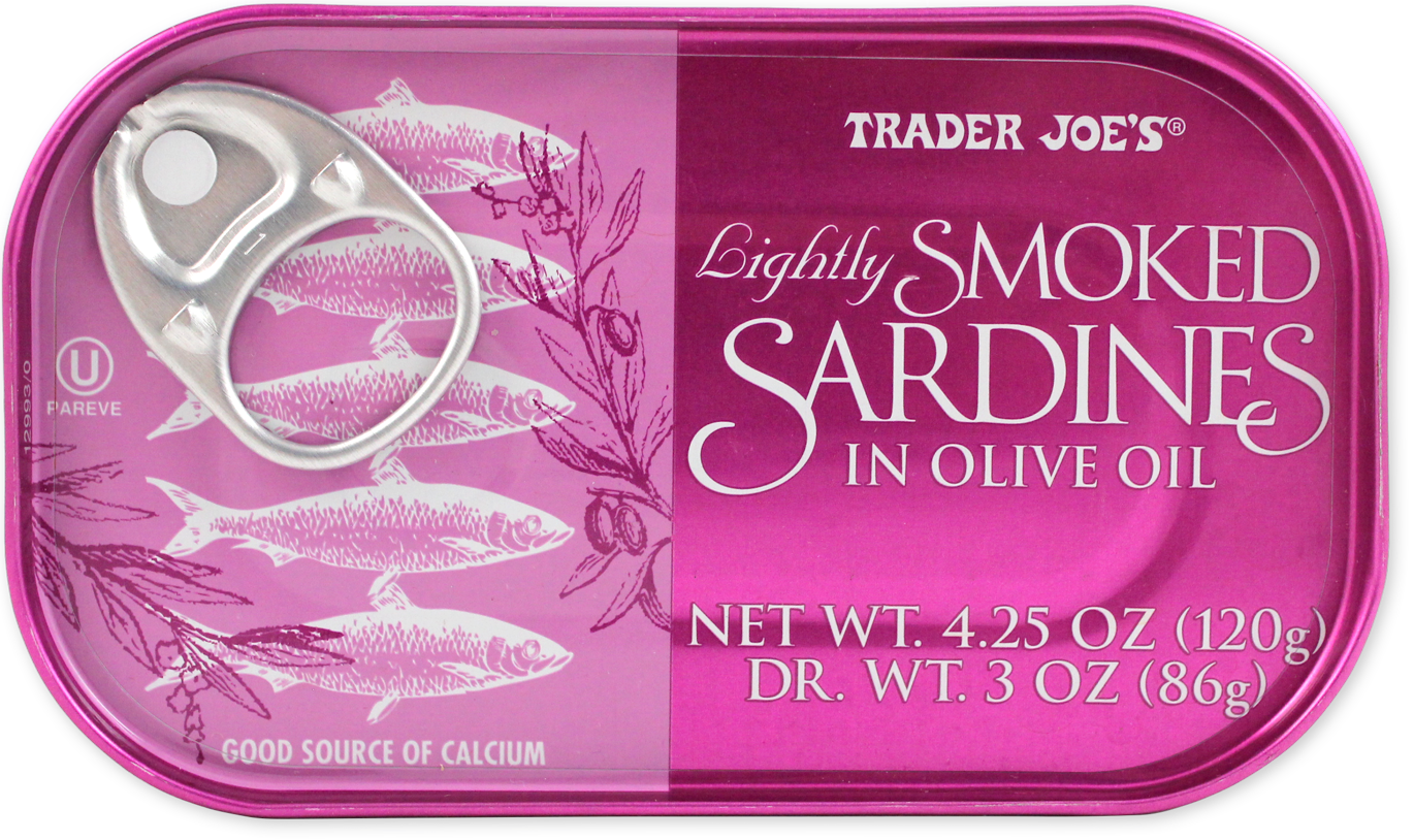 Lightly Smoked Sardines in Olive Oil