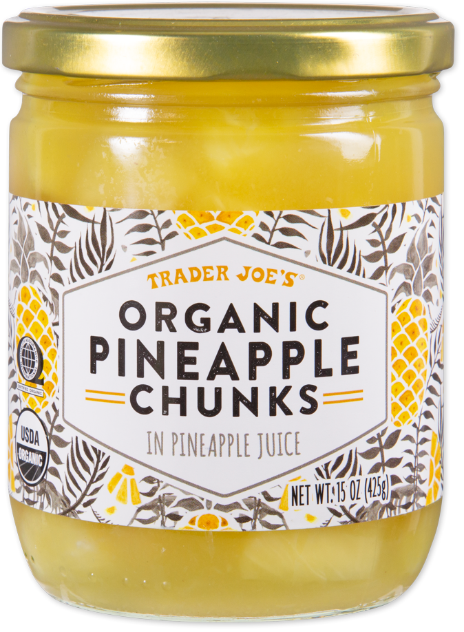 Woodstock Pineapple Chunks Organic