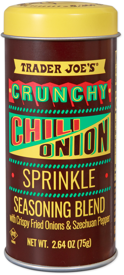 Crunchy Chili Onion Sprinkle Seasoning Blend