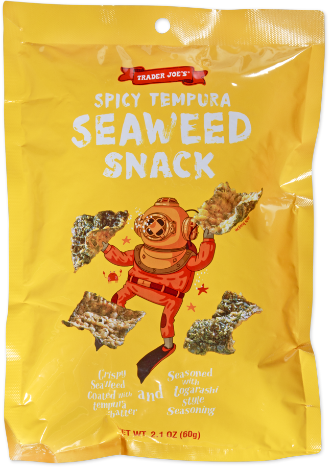 Spicy Tempura Seaweed Snack