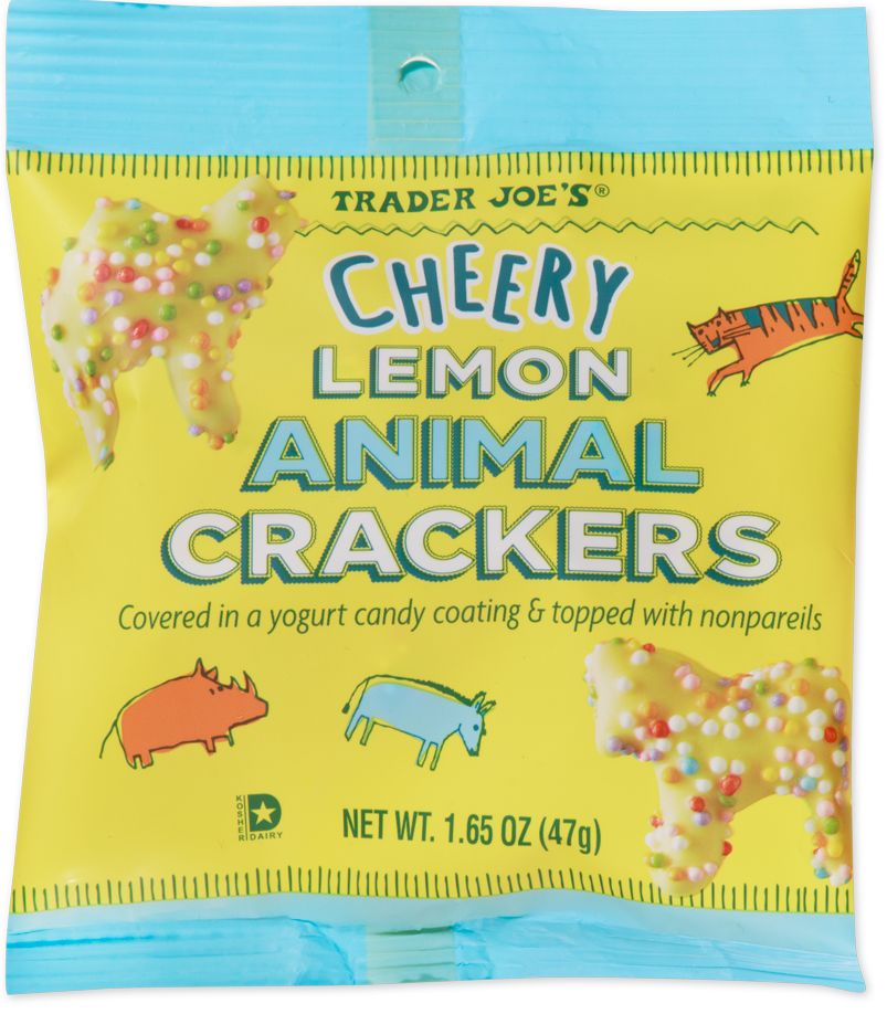 Cheery Lemon Animal Crackers