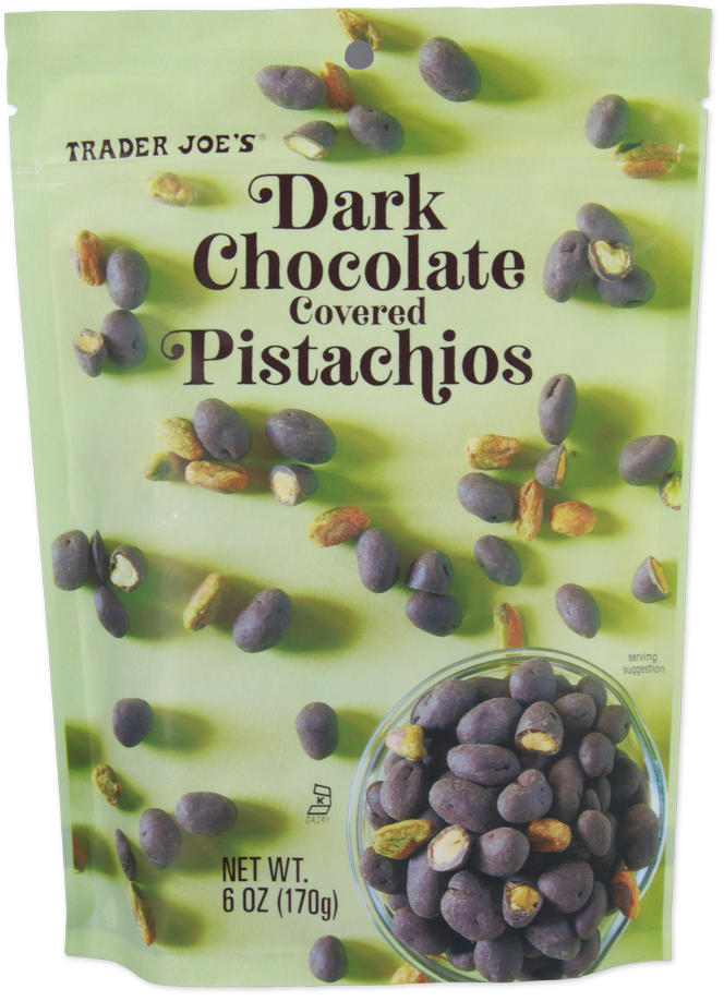 Trader Joe's Dark Chocolate Covered Pistachios