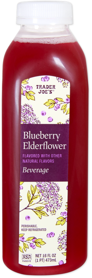 Trader Joe's Blueberry Elderflower Beverage
