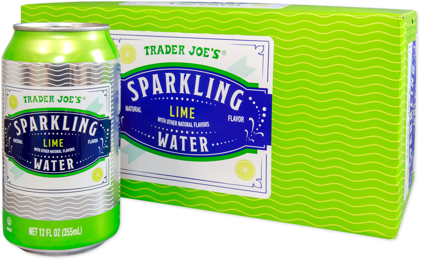 Lime Flavored Sparkling Water