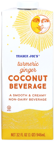 Turmeric Ginger Coconut Beverage