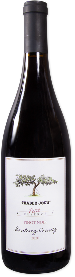 Trader Joe's Petit Reserve Pinot Noir Monterey County 2020