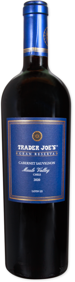 Trader Joe's Gran Reserva Maule Valley Chile 2020 Lot #121