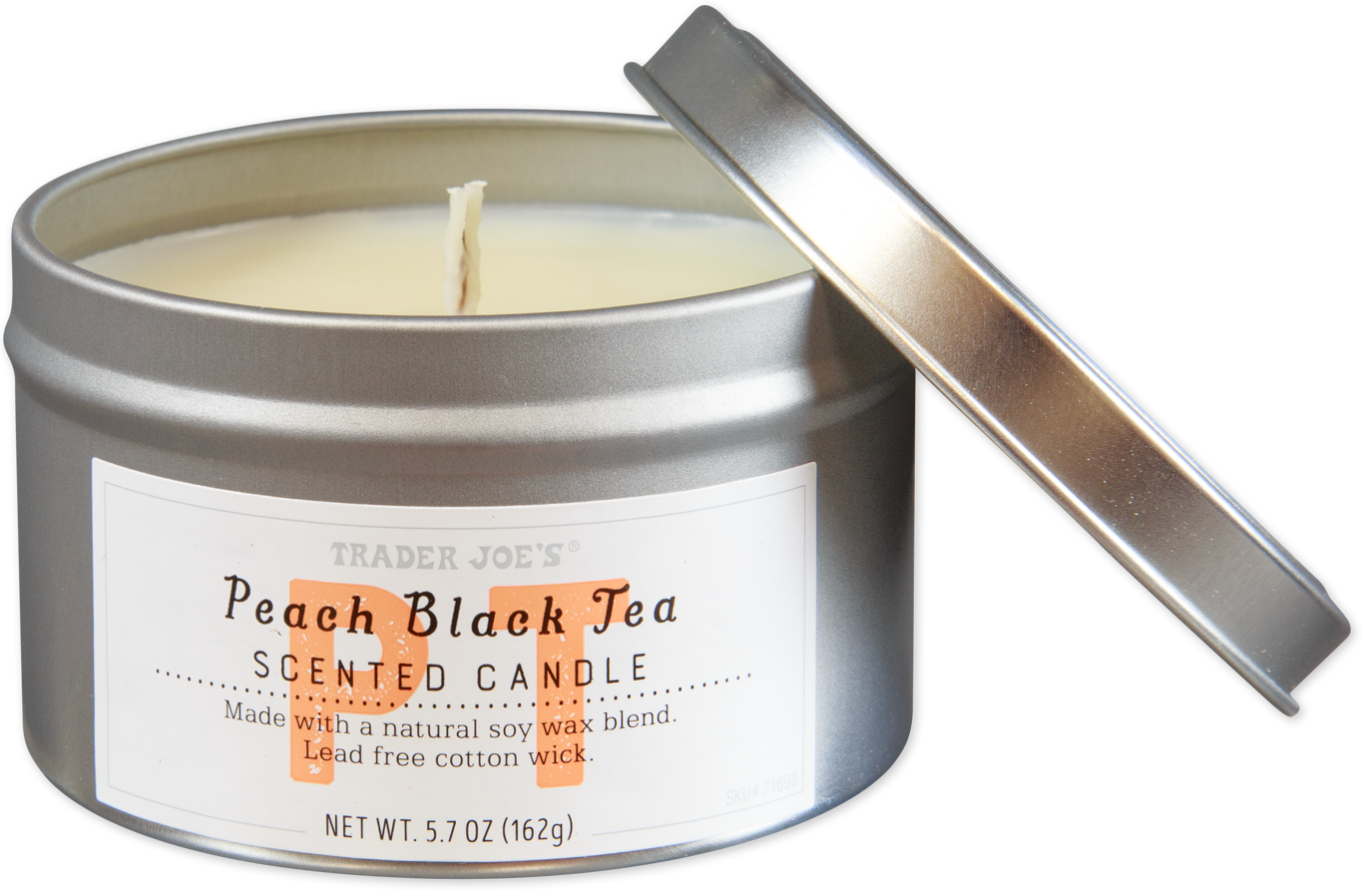 Peach Black Tea Scented Candle