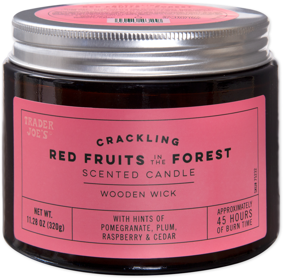 Crackling Red Fruits in the Forest Scented Candle