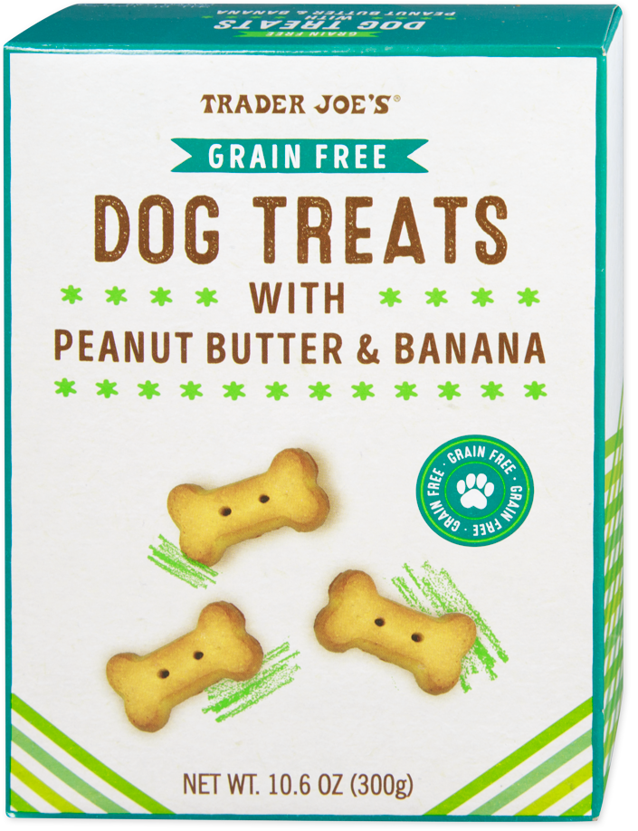 Grain Free Dog Treats With Peanut Butter Banana