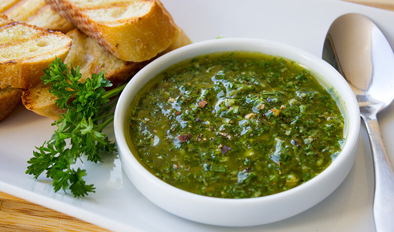 Smokey Chimichurri Sauce